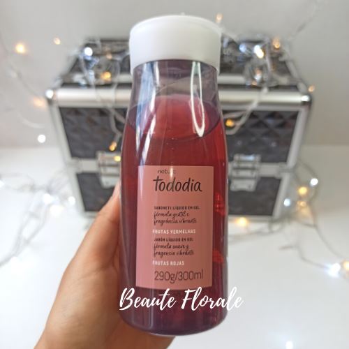 Natura Jabón Tododia Jabón Líquido en Gel Frutas Rojas