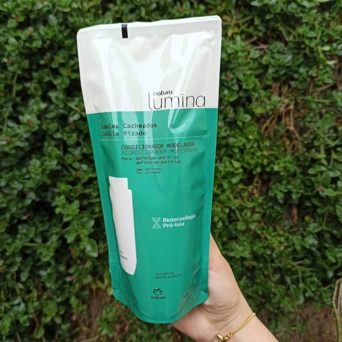 Natura Lumina Repuesto Acondicionador Modelador Cabello Rizado