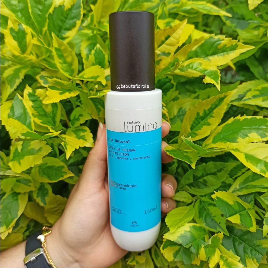 Natura Spray para Peinar Antipolución Cabello Liso