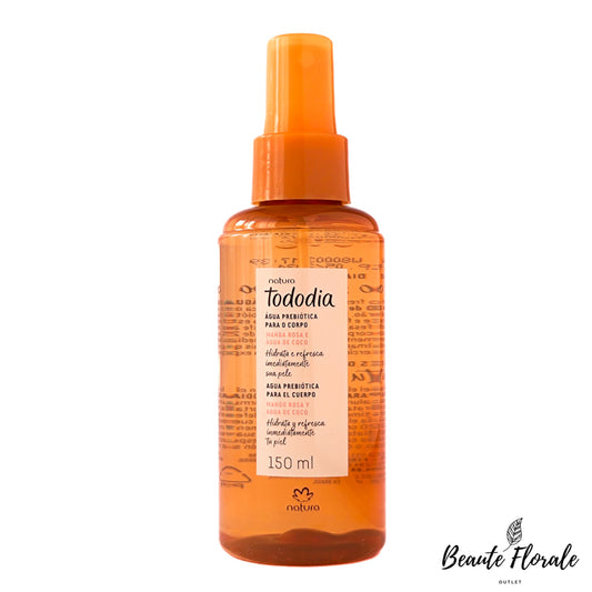 Natura Tododia Agua prebiótica corporal mango rosa y agua de coco