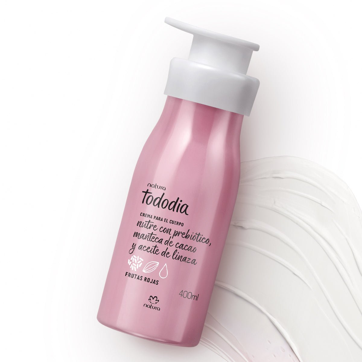 Natura Tododia Crema Nutritiva Corporal Frutas Rojas