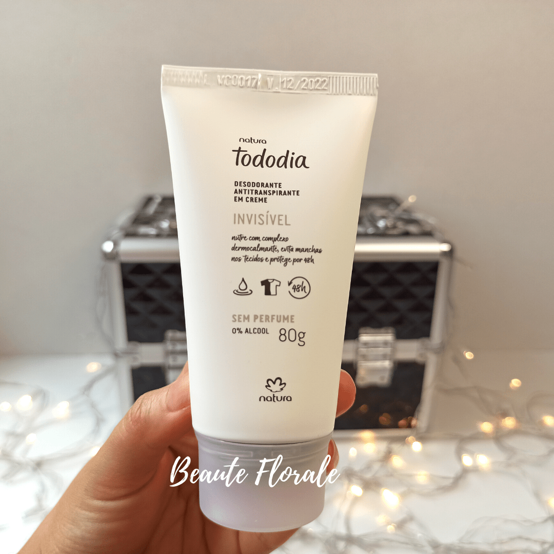 Natura Tododia Desodorante Antitranspirante en Crema Sin Perfume