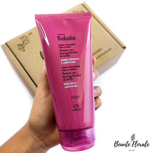 Natura Tododia Iluminador Corporal Mora Roja y Jabuticaba