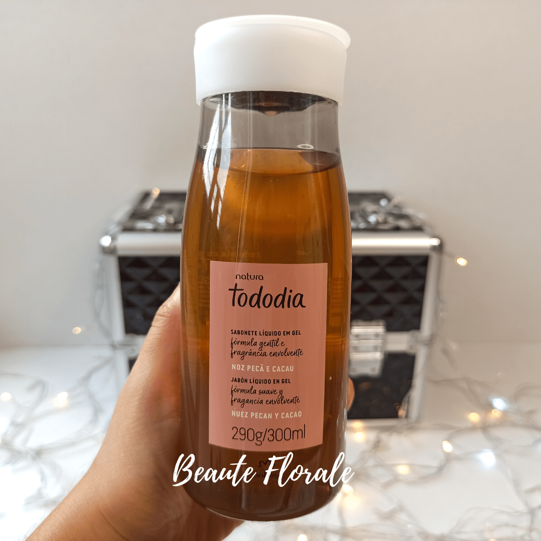 Natura Tododia Jabón líquido corporal Nuez Pecán y Cacao