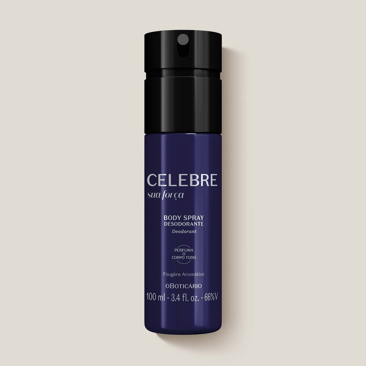 Oboticario Body Spray Masculino Sua Força Celebre