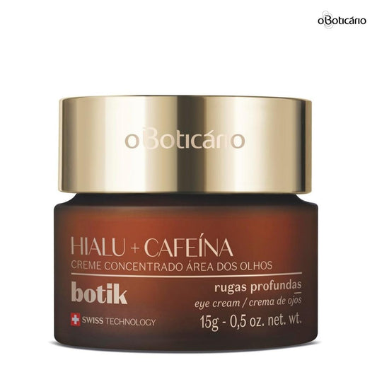 Oboticario Botik Crema de Ojos Concentrada Acido Hialuronico y Cafeina