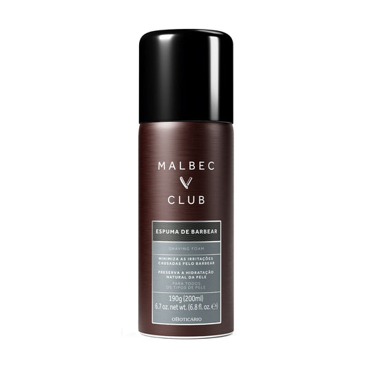Oboticario Espuma Para Afeitar Club Malbec