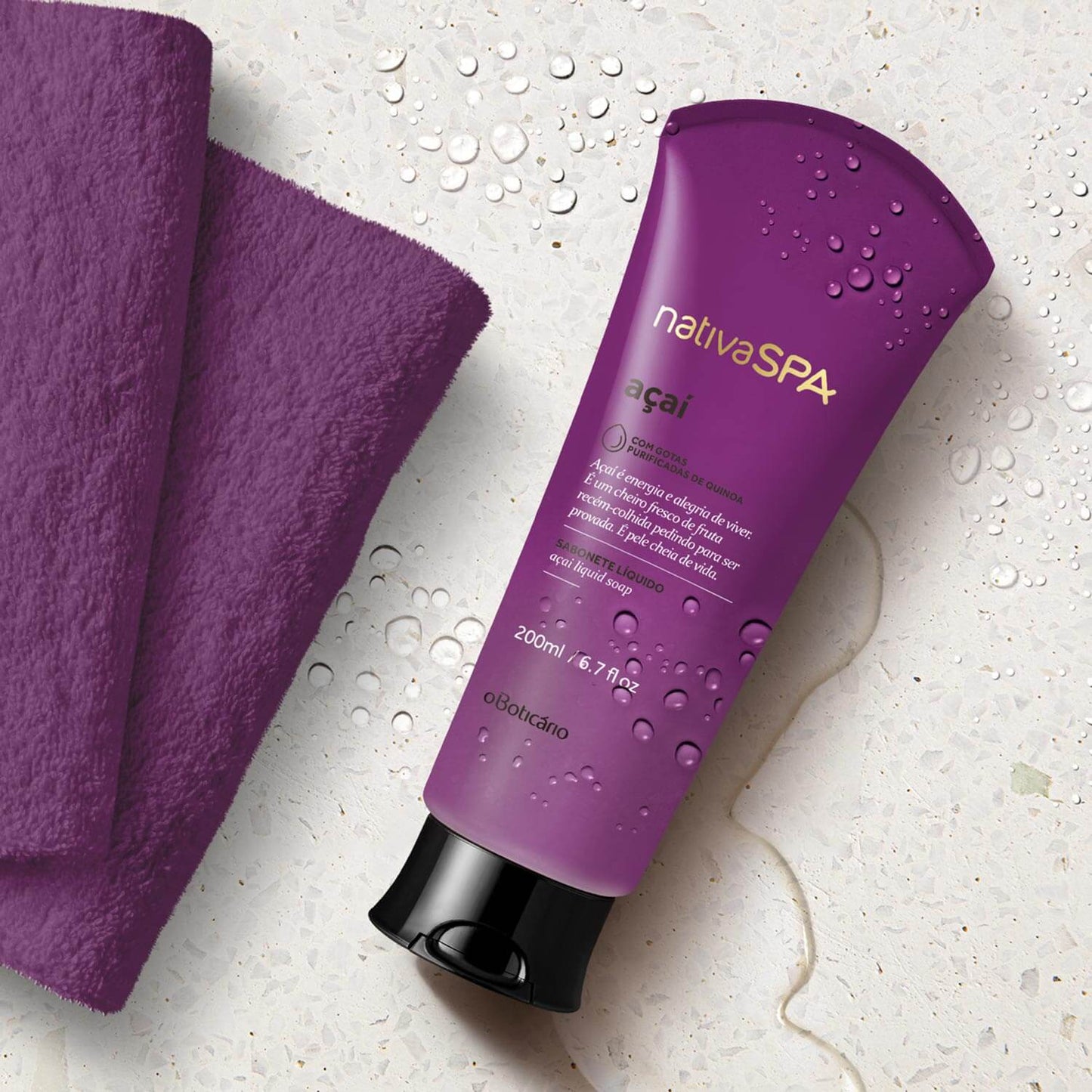 Oboticario Jabon Liquido Corporal Acai