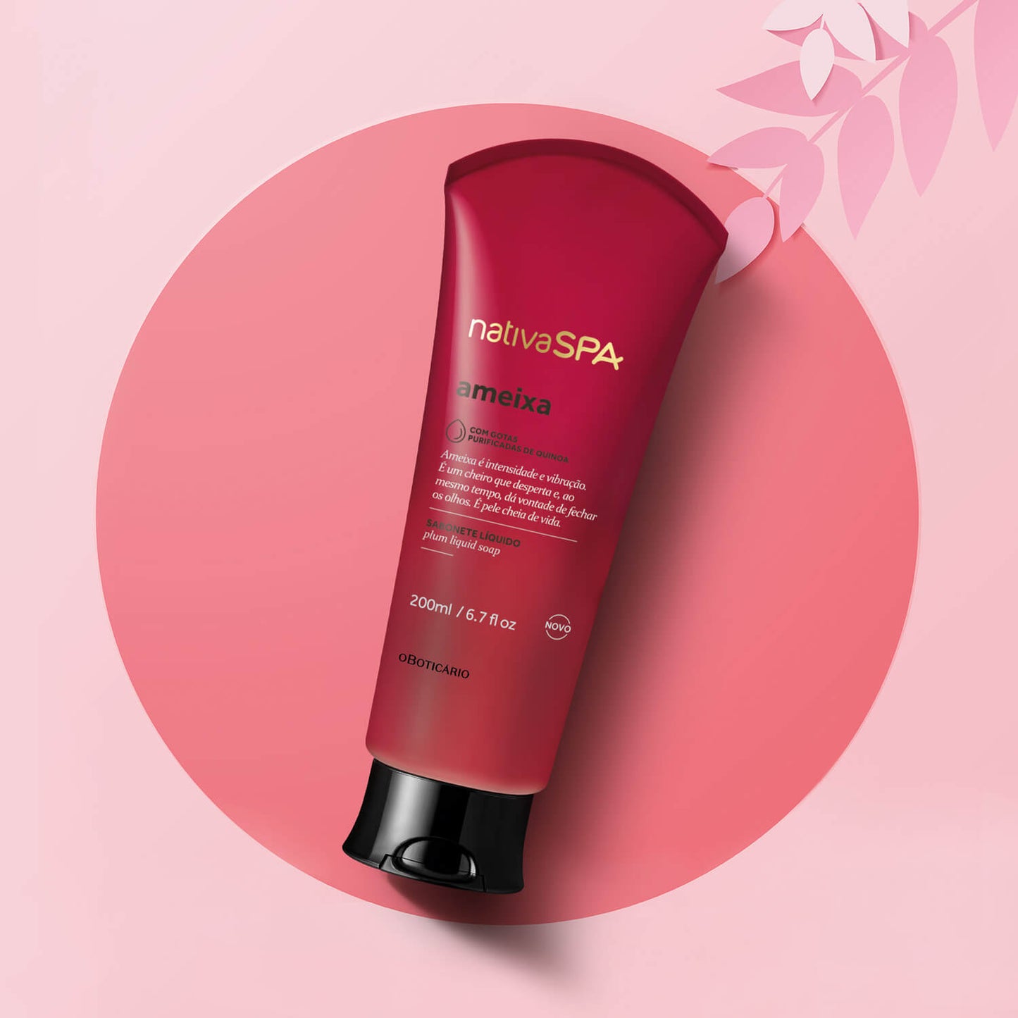 Oboticario Jabon Liquido Corporal Ameixa