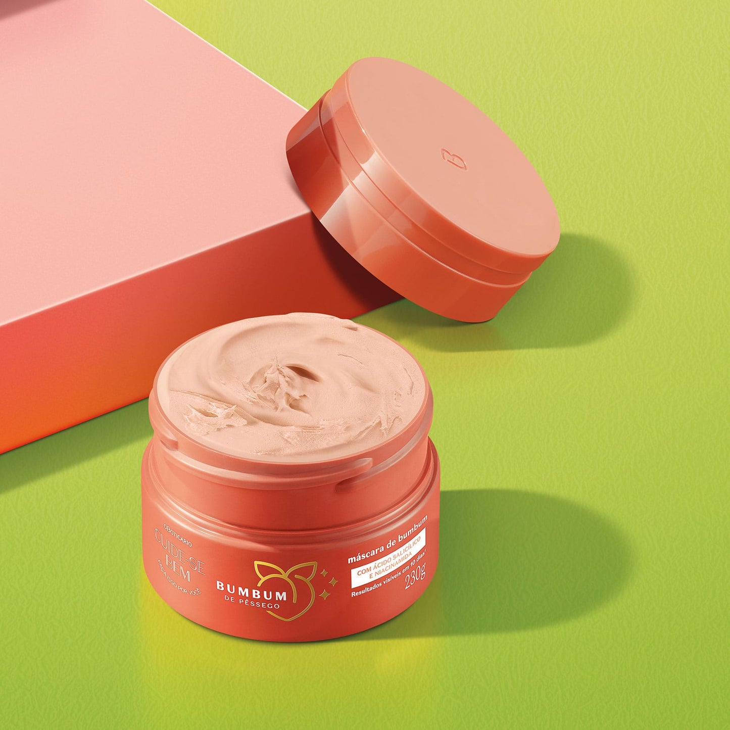 Oboticario Mascara Hidratante Para Las Nalgas Bumbum De Pessego