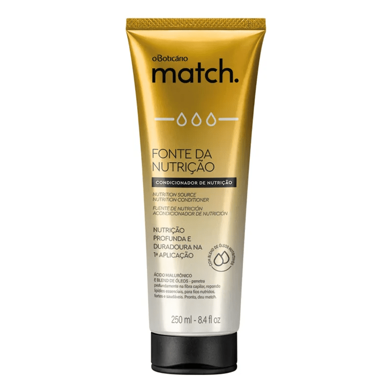 Oboticario Match Acondicionador Fuente de Nutrición