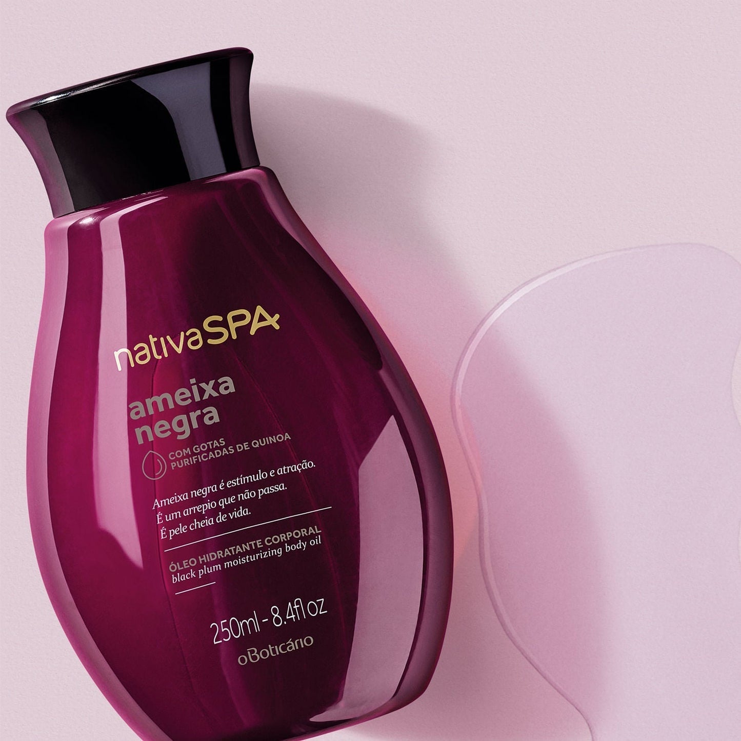 Oboticario Óleo Hidratante Corporal Ameixa Negra