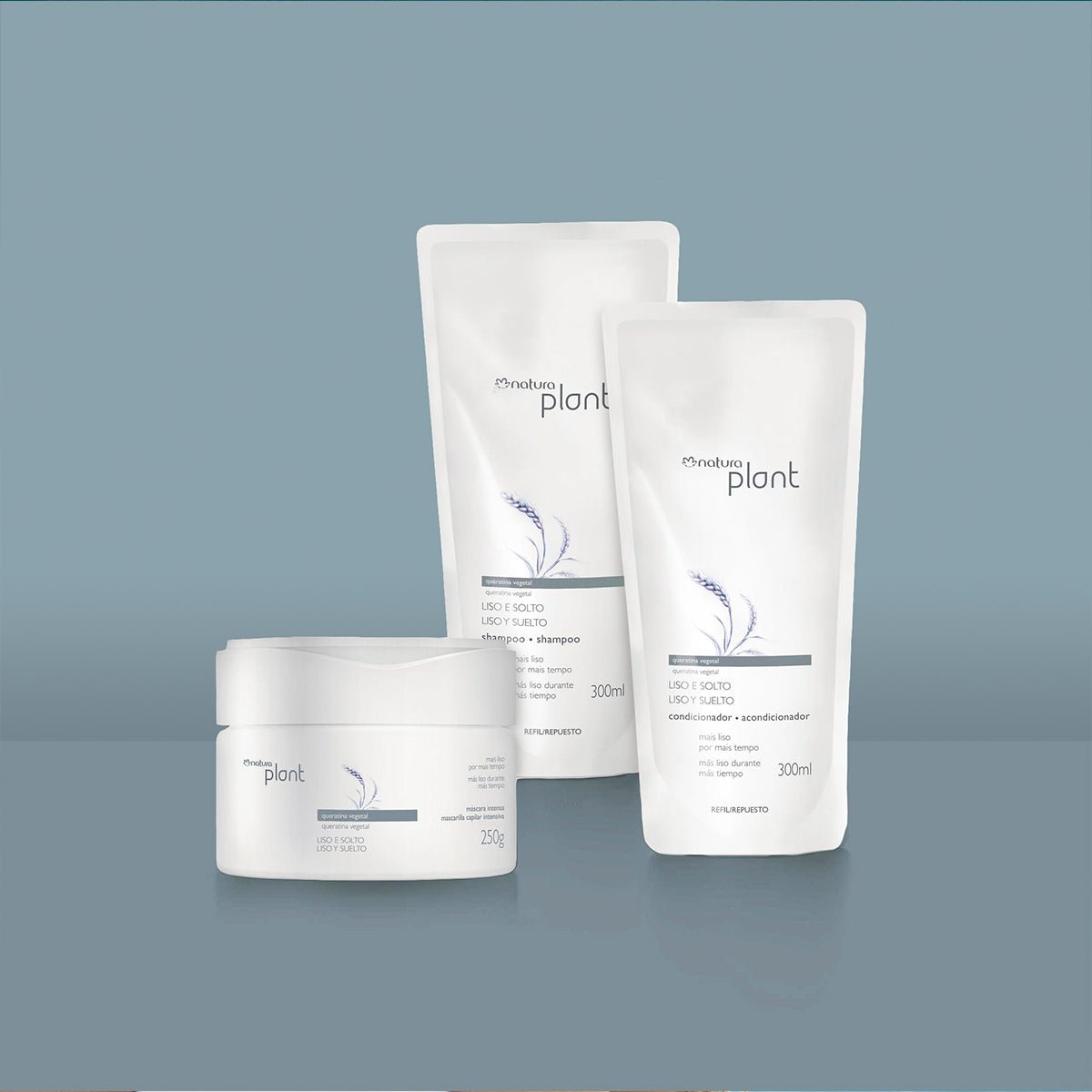 Plant Repuesto shampoo Liso y Suelto - Beaute Florale