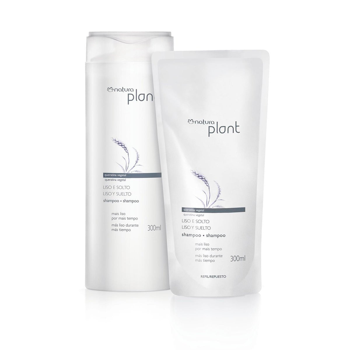 Plant Repuesto shampoo Liso y Suelto - Beaute Florale
