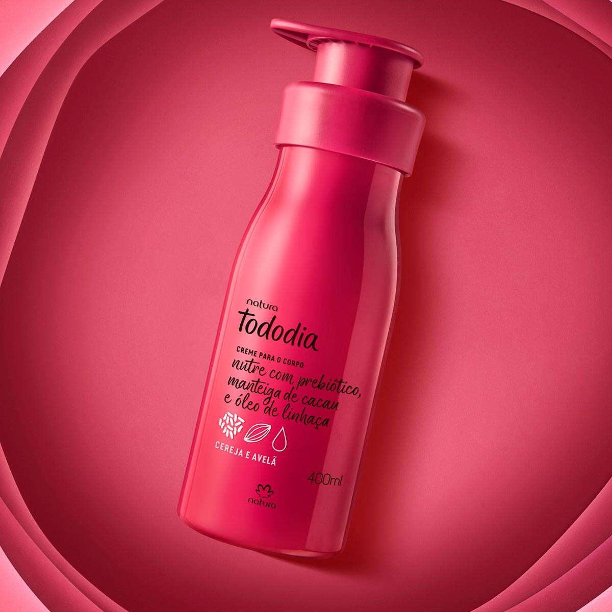 Tododia Crema Nutritiva Corporal Cereza y Avellana - Beaute Florale