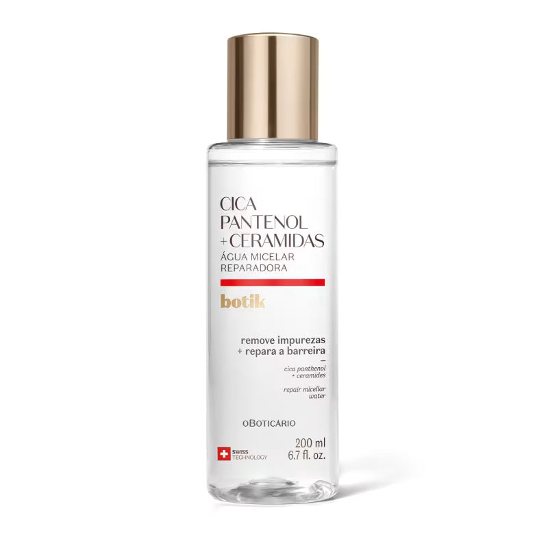 Agua Micelar Reparadora cica pantenol + Ceramidas