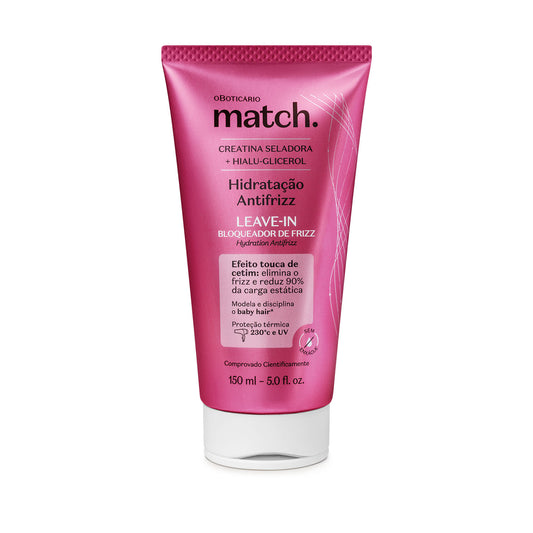 Leave-In Bloqueador de Frizz Hidratación Antifrizz Match