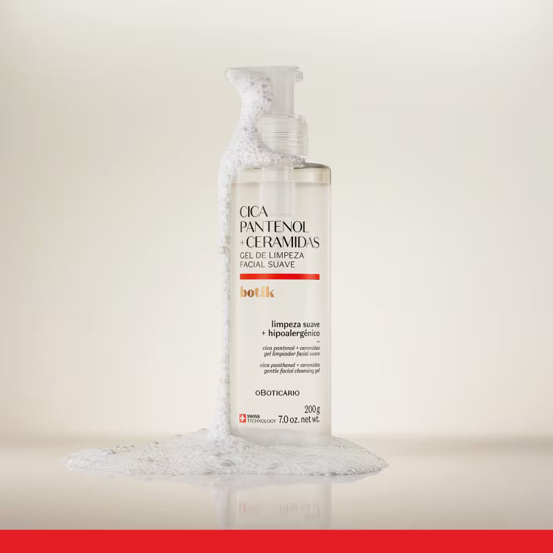 Gel de limpieza facial cica pantenol + Ceramidas