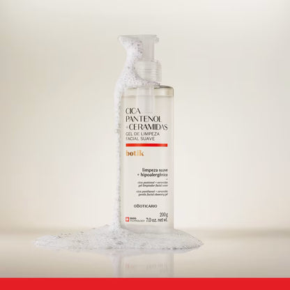 Gel de limpieza facial cica pantenol + Ceramidas