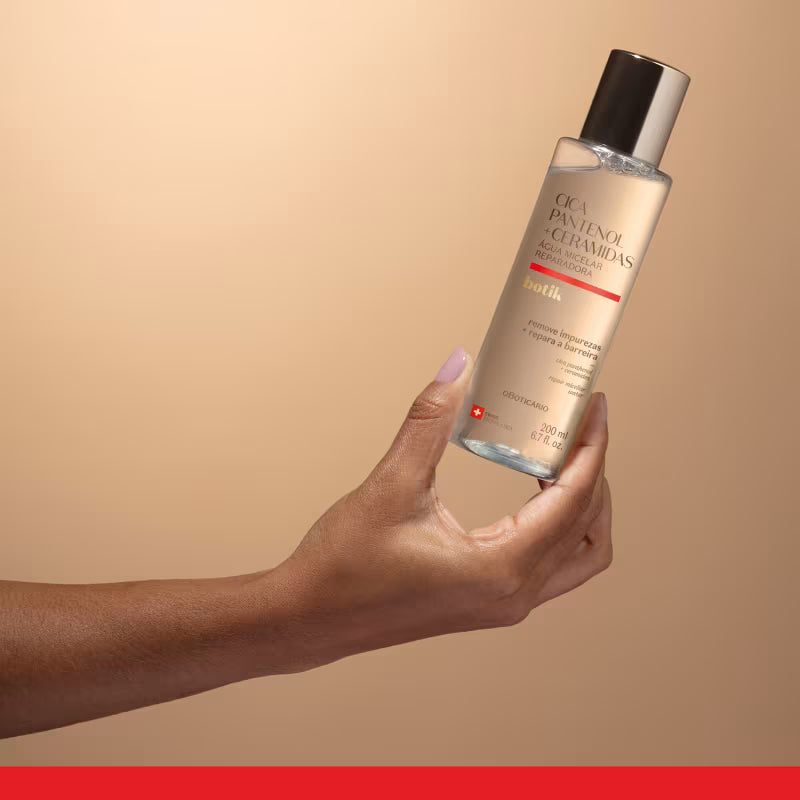 Agua Micelar Reparadora cica pantenol + Ceramidas