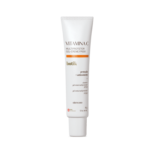 Gel Crema Multiprotector FPS 50 Botik Vitamina C 40g