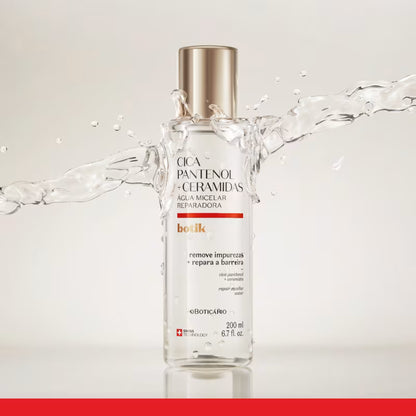 Agua Micelar Reparadora cica pantenol + Ceramidas