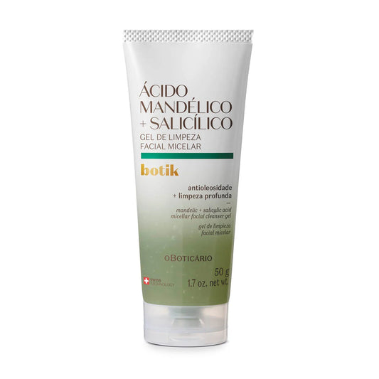 Gel de limpieza facial micelar acido madélico + Salicílico 50 gr Botik