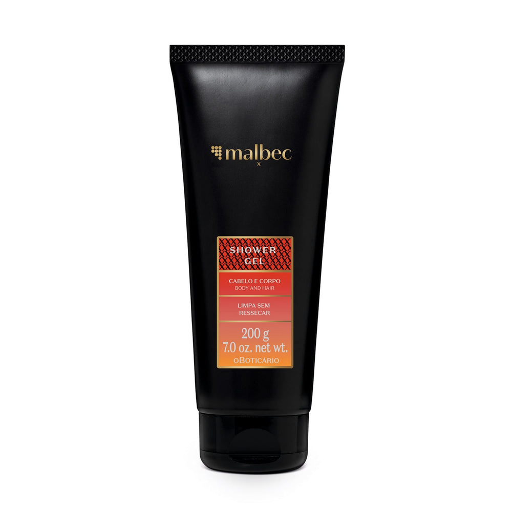 Gel para ducha para hombre malbec x