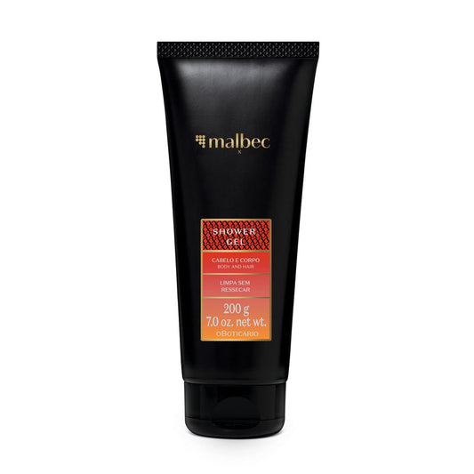 Gel para ducha para hombre malbec x