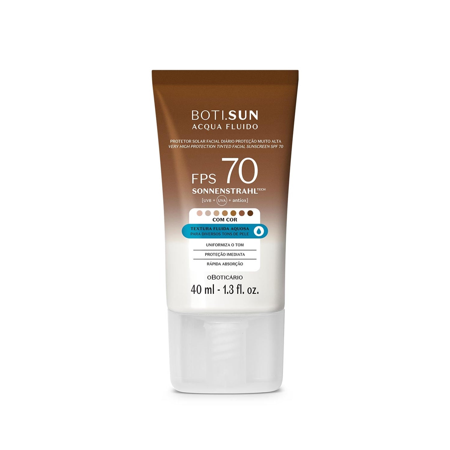 Protector Solar Facial con Color FPS 70