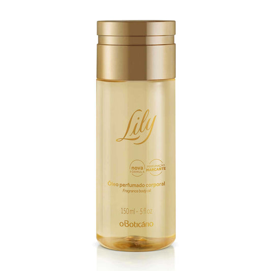 Óleo corporal perfumado lily