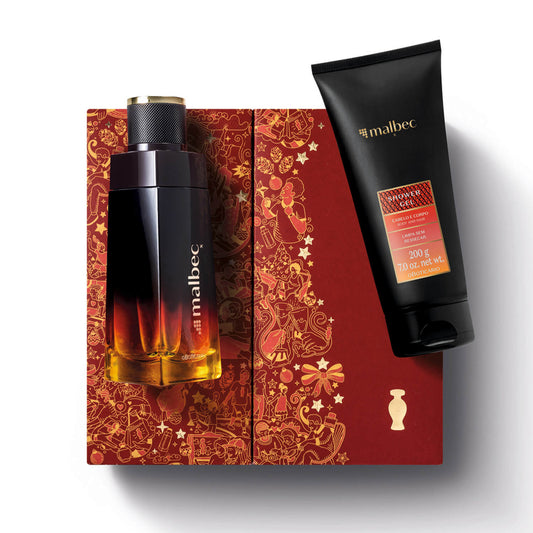 Kit de regalo de navidad para hombre malbec x