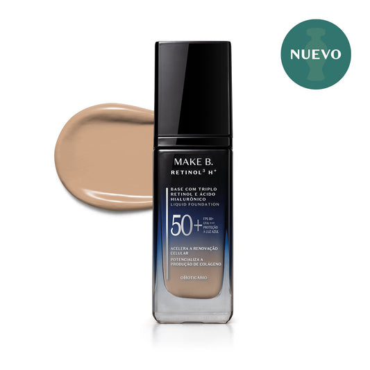 Base Líquida con Retinol 3H+ FPS 50