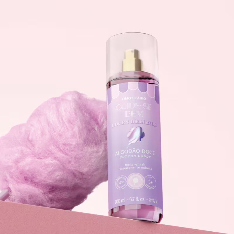 Body Splash Dulces Delirios - Algodon Dulce