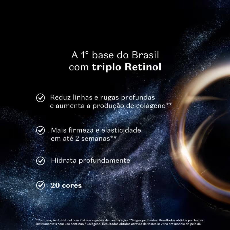 Base Líquida con Retinol 3H+ FPS 50