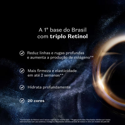 Base Líquida con Retinol 3H+ FPS 50