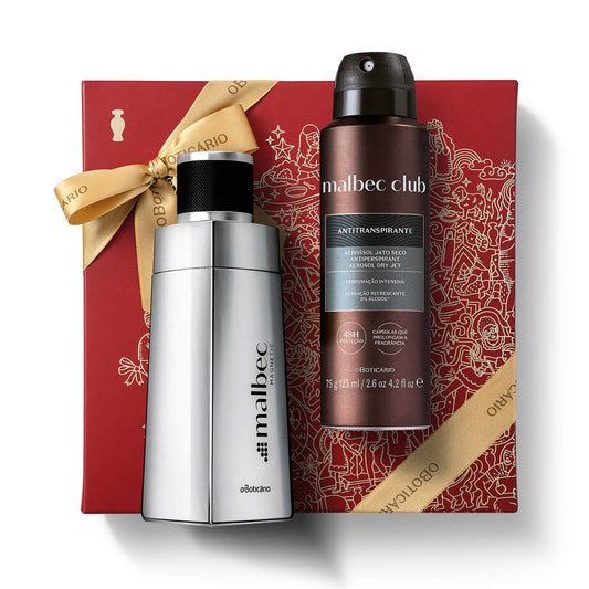 Kit de regalo de navidad para hombre malbec magnetic