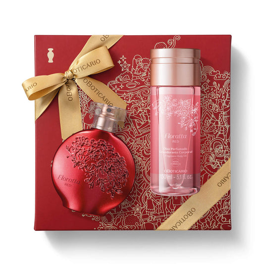 Kit de regalo de navidad para mujer floratta red