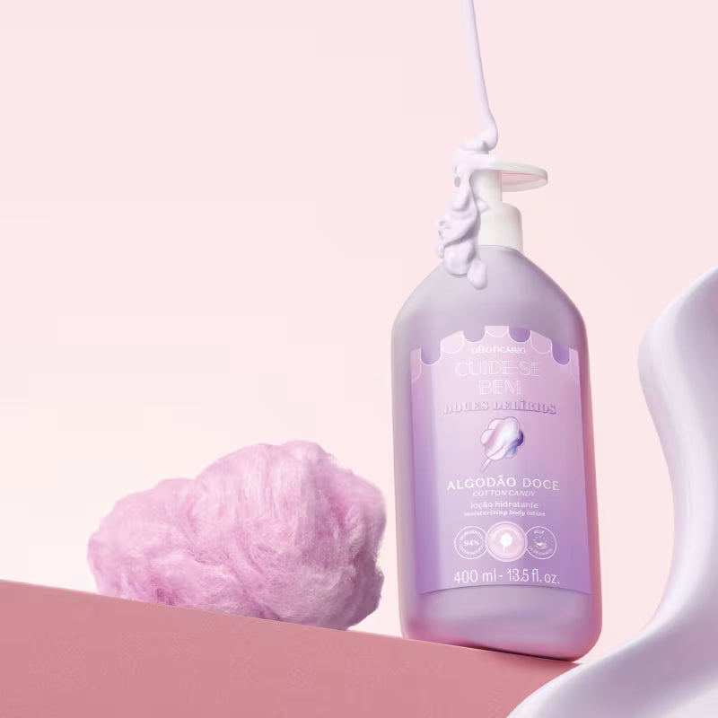 Crema Hidratante Corporal Dulces Delirios – Algodón de Azúcar
