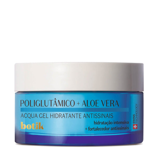 Acqua gel hidratante antiseñales acido poliglutamico + aloe vera botik 45g