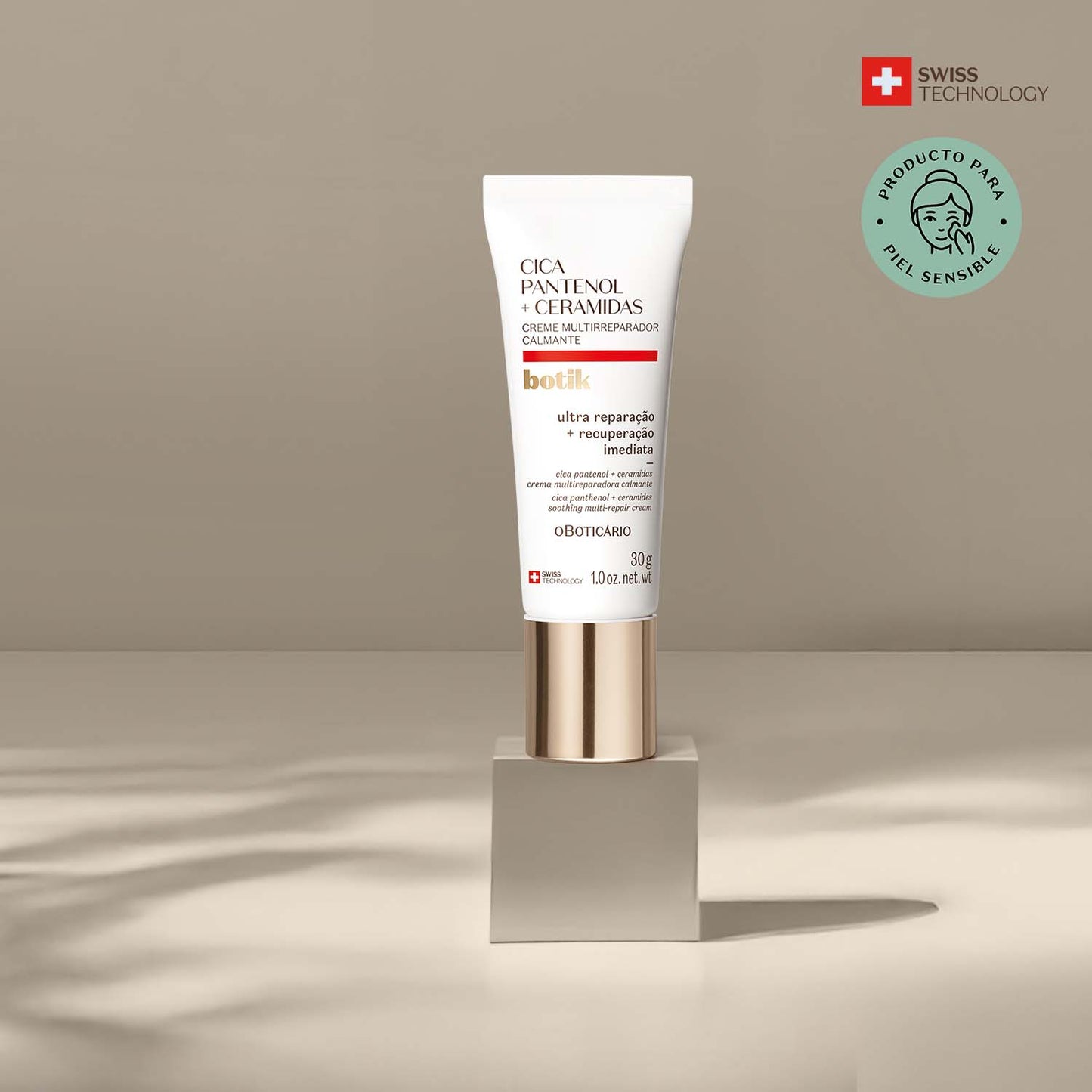 Crema Multireparadora Calmante cica pantenol + ceramidas