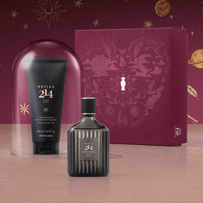 Kit De Regalo De Amor Y Amistad Masculino Botica 214 Dark Mint