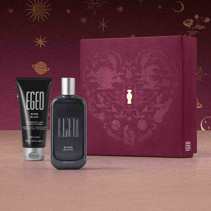 Kit De Regalo De Amor Y Amistad Para Hombre Egeo Bomb Black