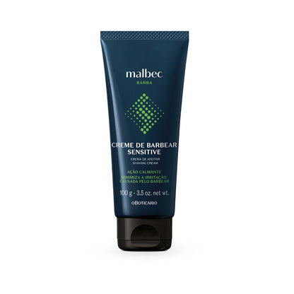 Crema para afeitar Sensitive Malbec 100gr