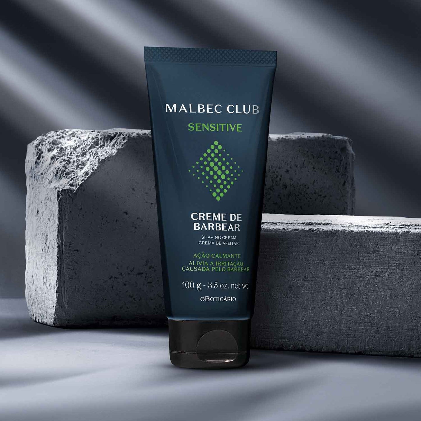 Crema para afeitar Sensitive Malbec 100gr