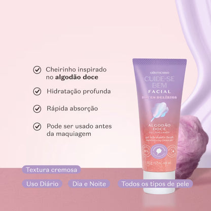Gel Hidratante Facial Dulces Delirios 50gr