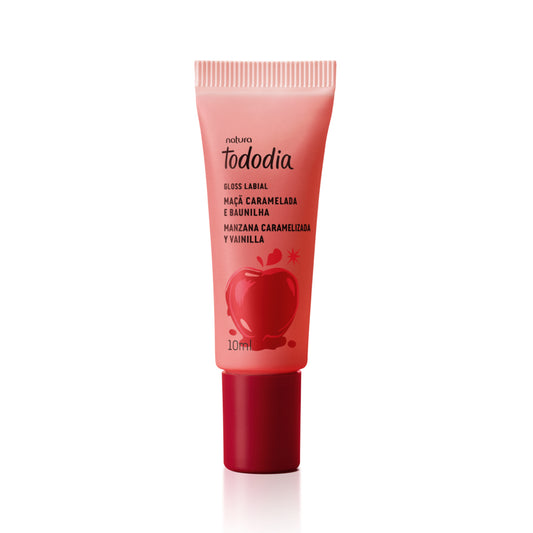 Gloss Labial Manzana Caramelizada y Vainilla