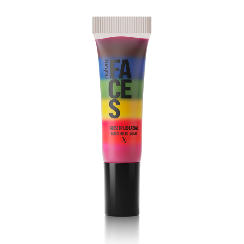 Gloss labial arcoíris