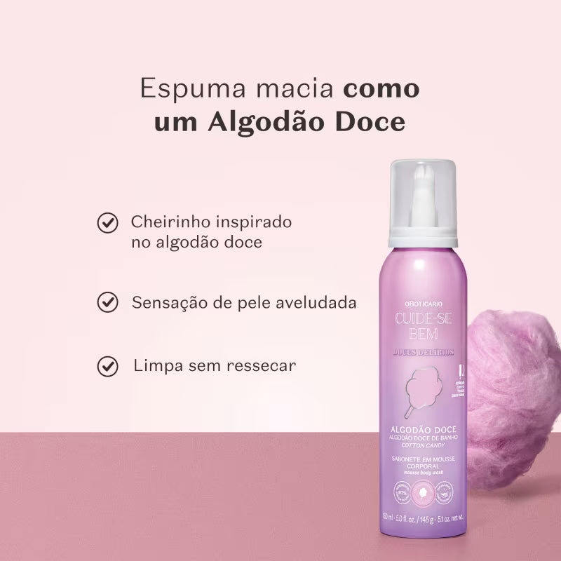 Jabón Corporal Mousse Dulces Delirios