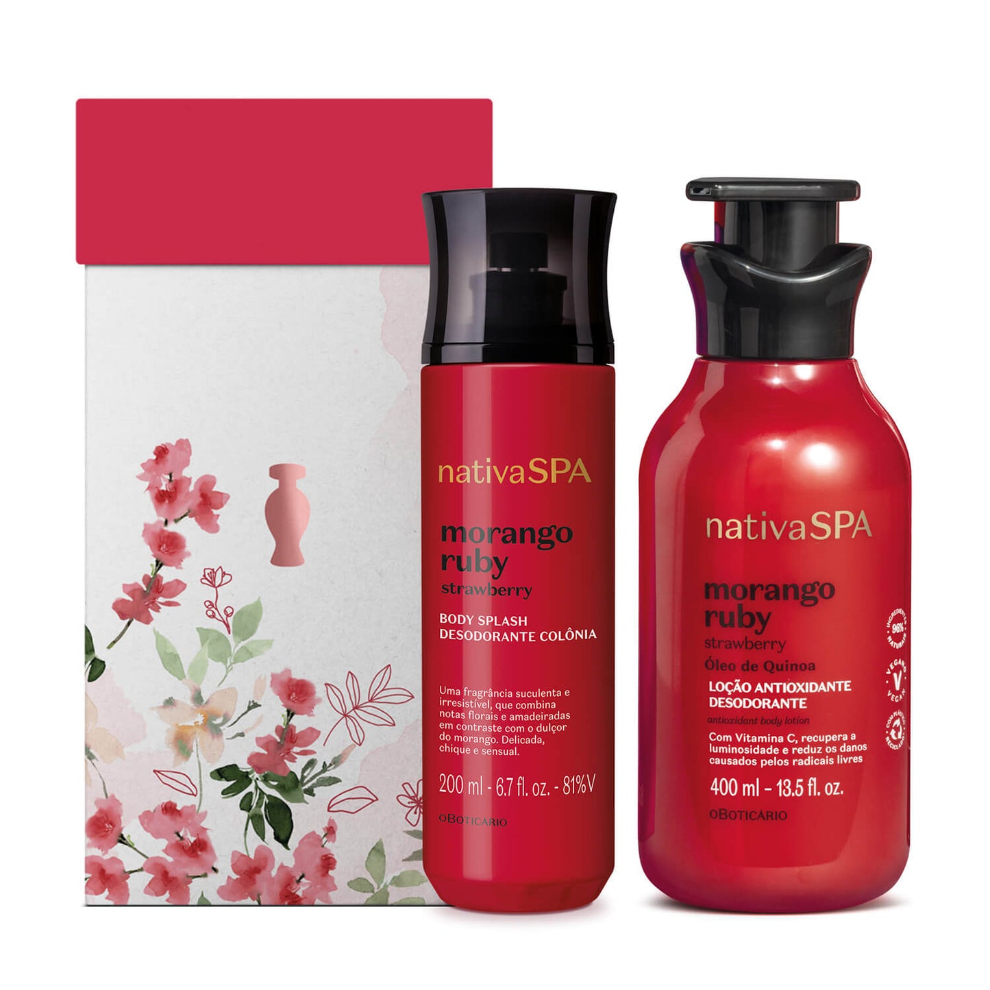 Kit De Regalo Para Madres Morango Ruby